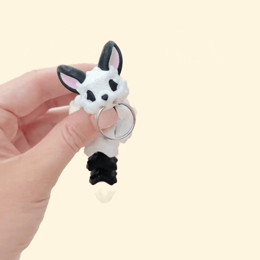 poseable fox fidget designed for quiet stimming and grounding