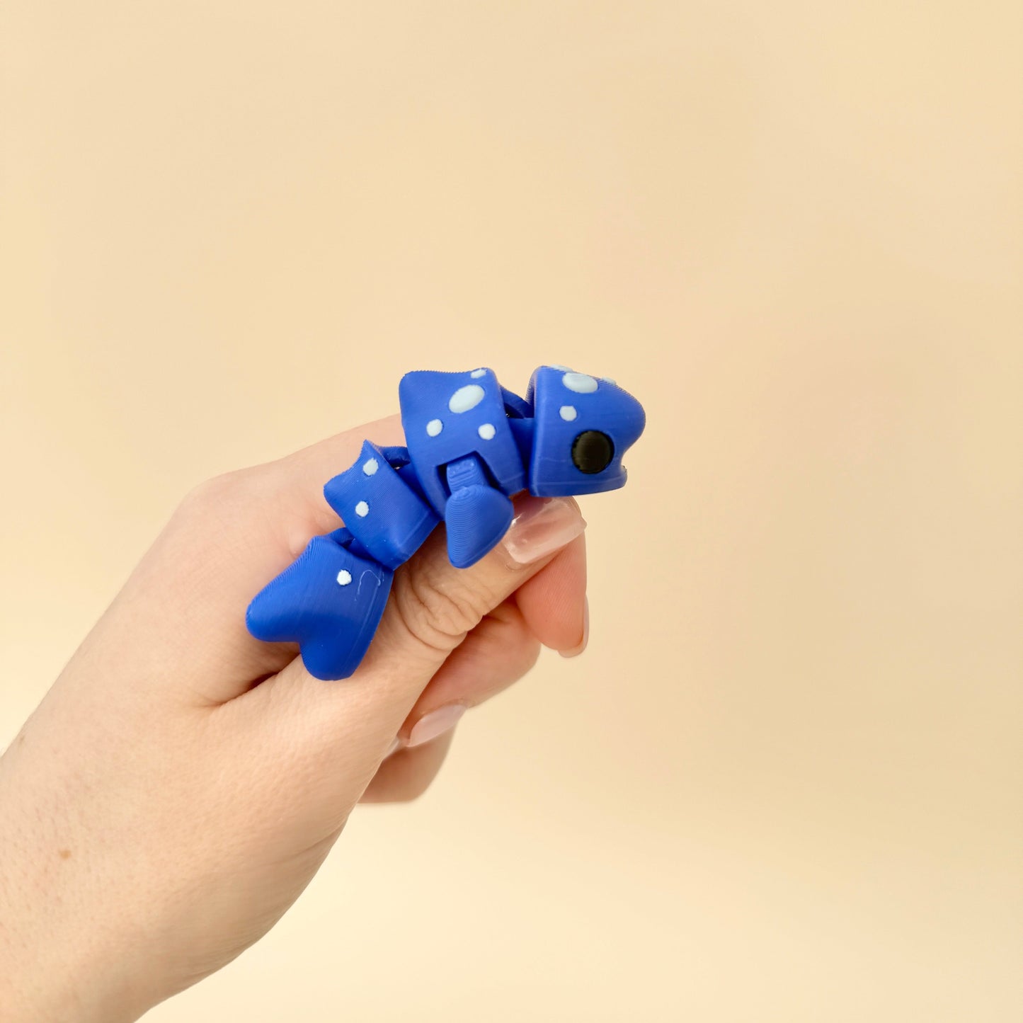 7cm whale shark fidget toy with realistic detailing, ideal for sensory engagement or collecting.