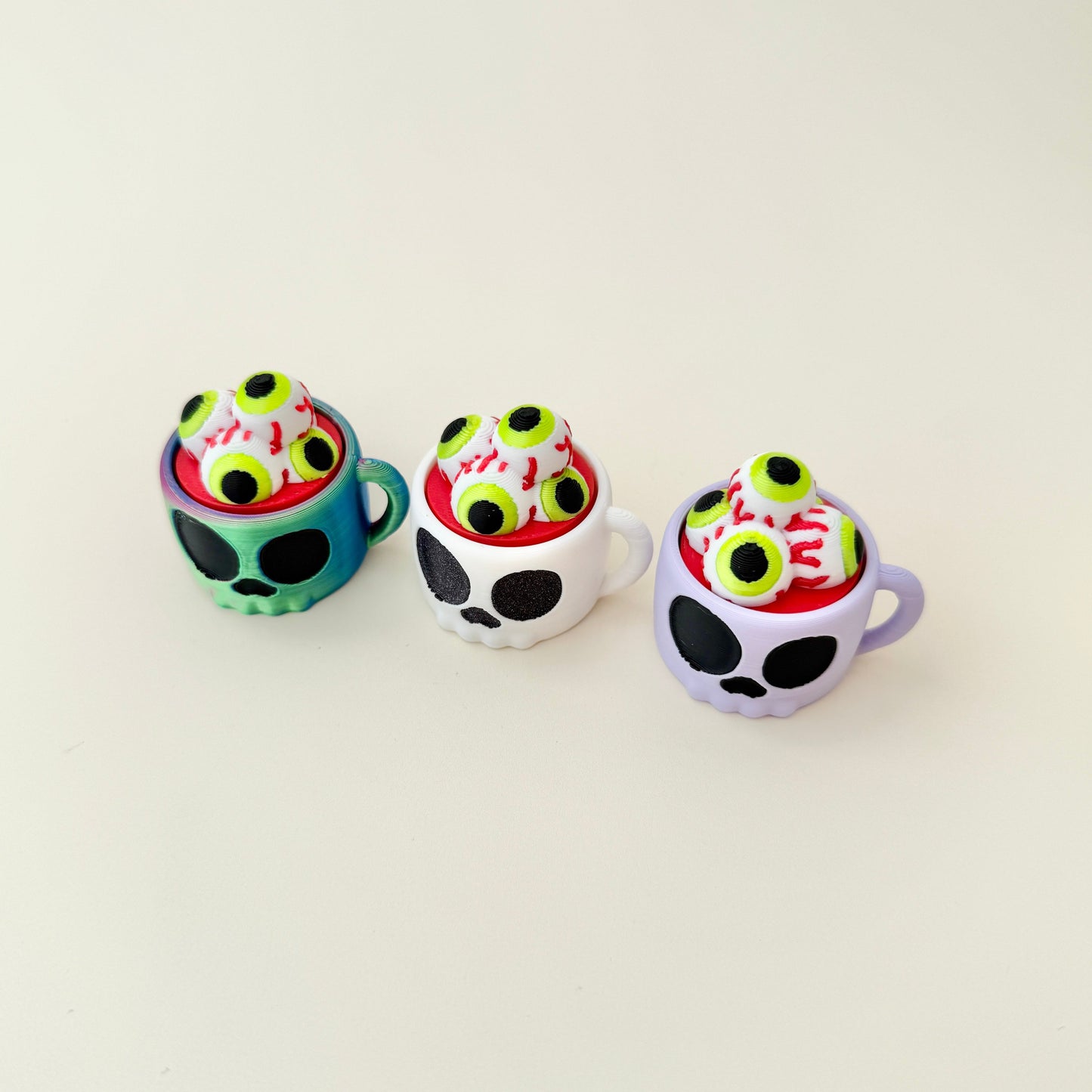 portable skull cup clicker designed for sensory regulation and focus