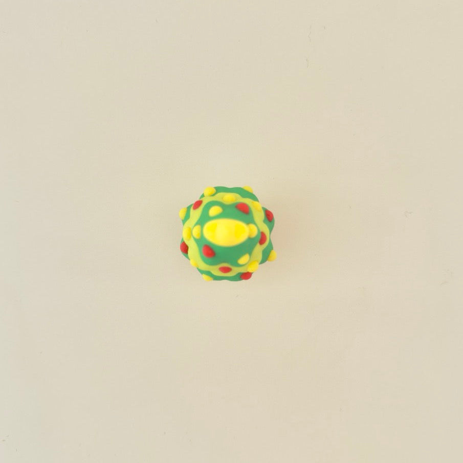 Stable stand-up holiday clicker; durable build; great for stocking fillers and mindful breaks.