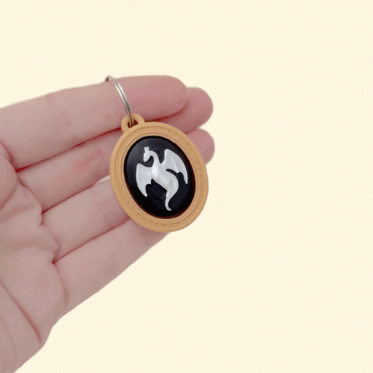 A lightweight clicker fidget suitable for discreet, one-handed use.