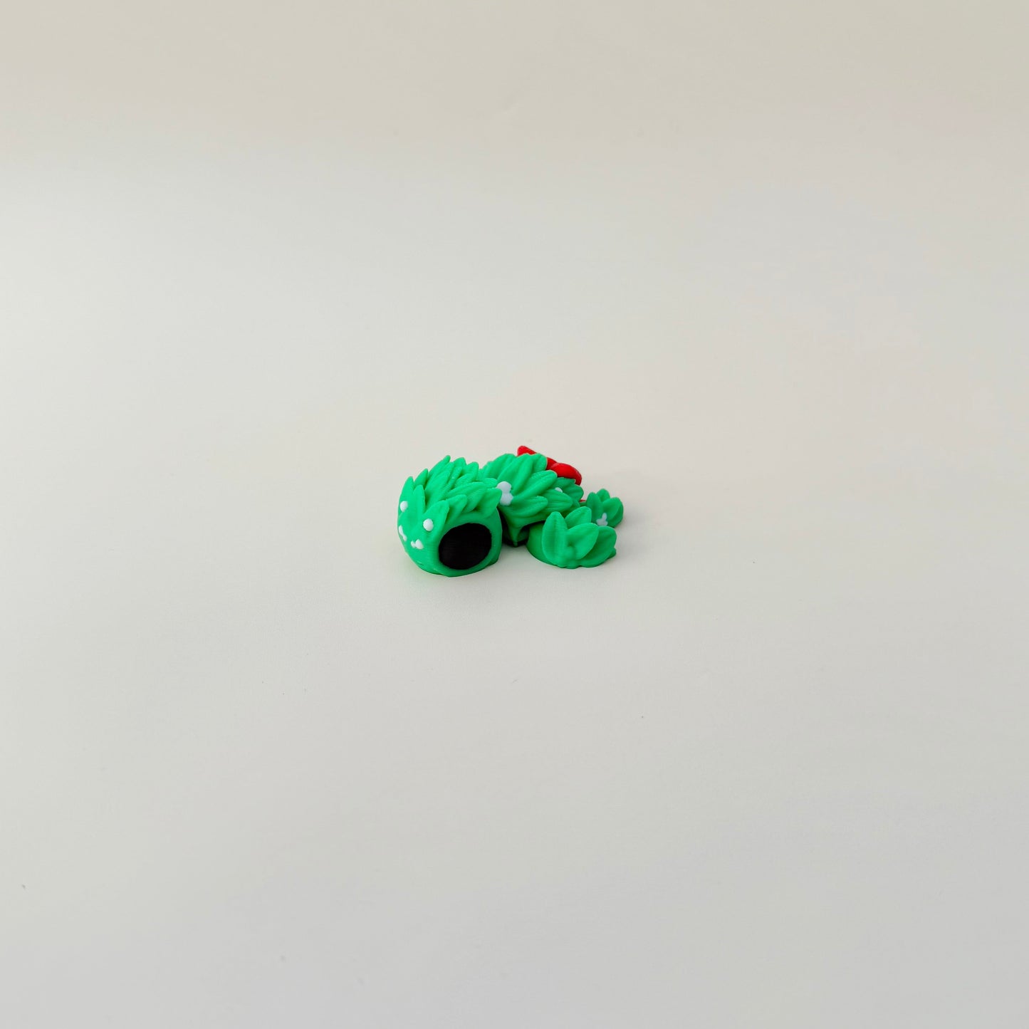 Miniature turtle fidget with raised details
