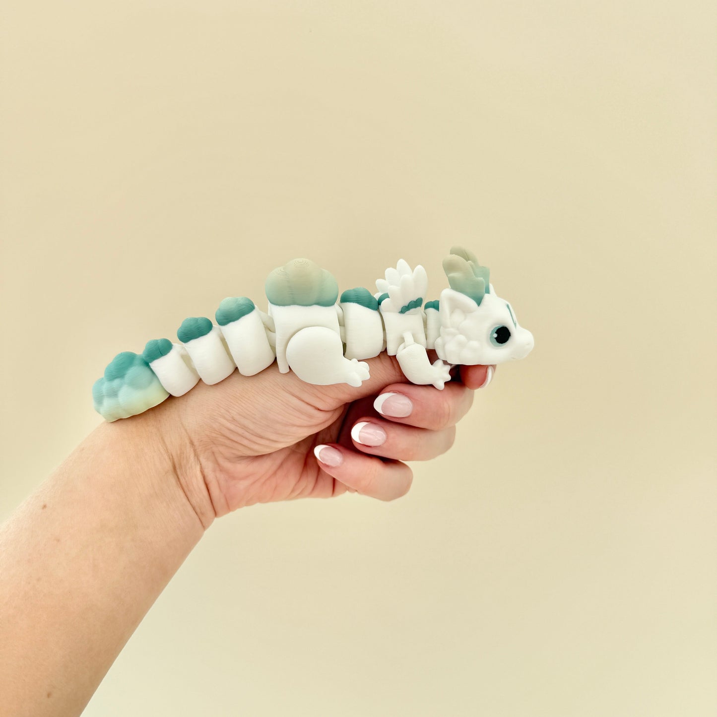Unique dragon fidget toy designed for sensory soothing and visual appeal.