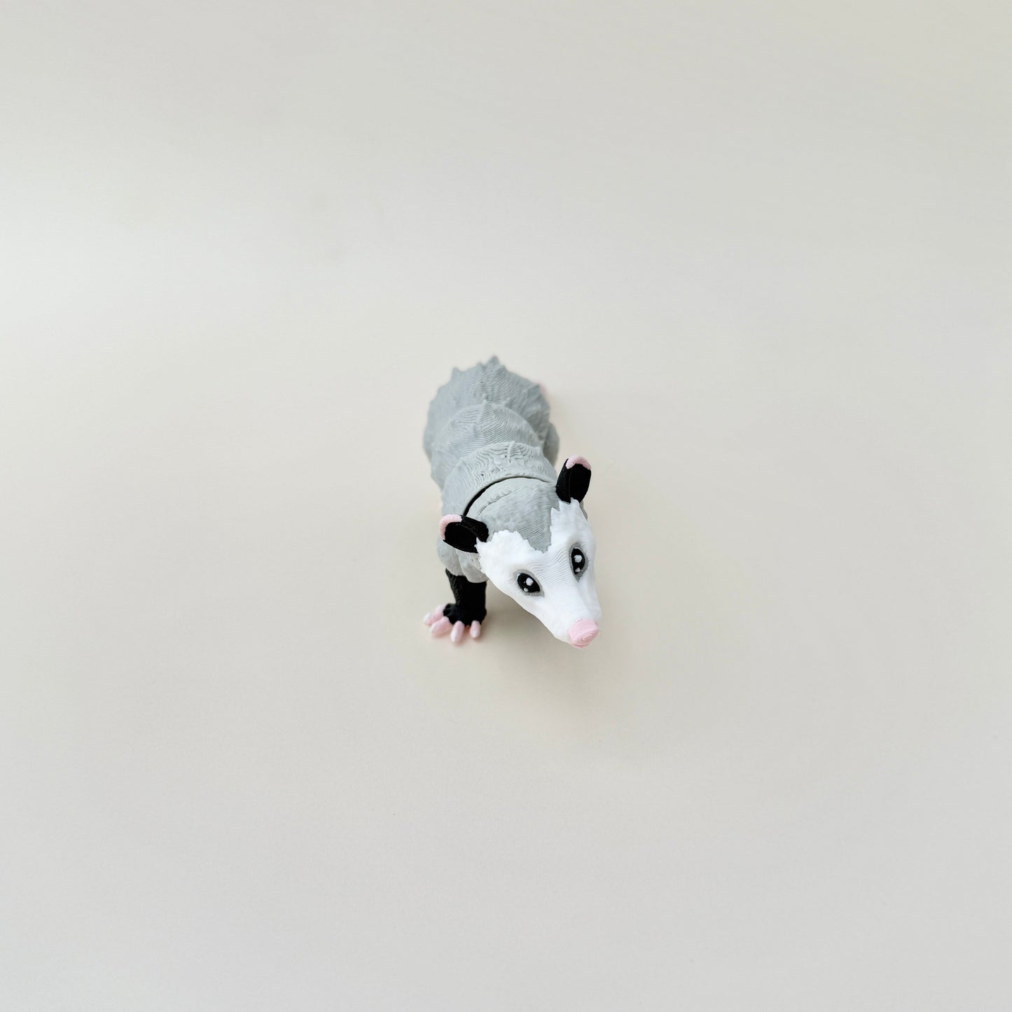 A versatile possum fidget toy designed for display, fidgeting, and sensory engagement, ideal for both kids and adults.