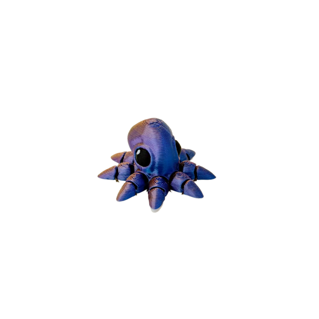 Tiny 3D-printed fidget with articulated movement and tactile feedback