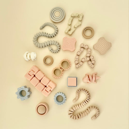 Versatile sensory toys for classroom groups, teachers, or therapists.