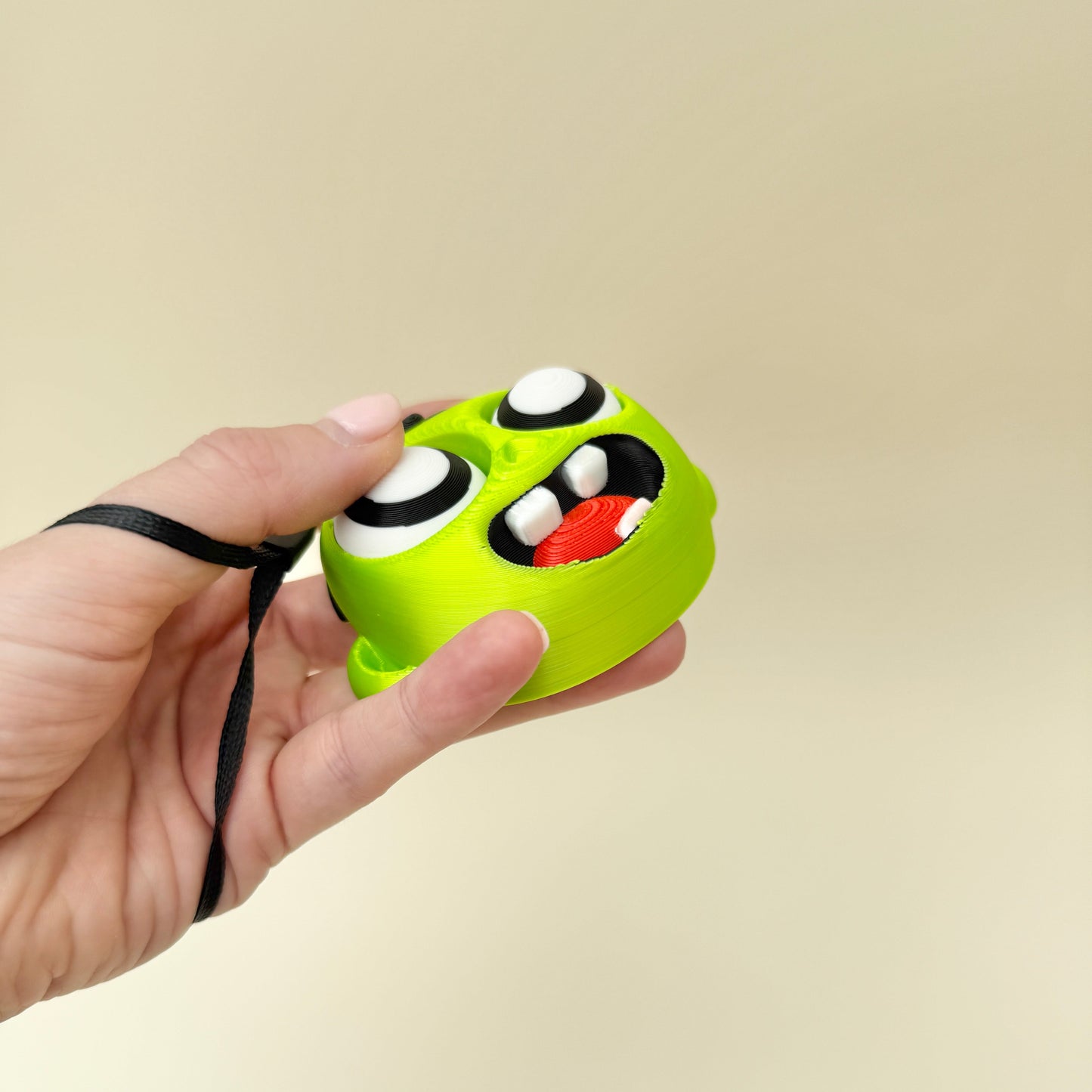 textured zombie-style stim toy for grounding and focus breaks