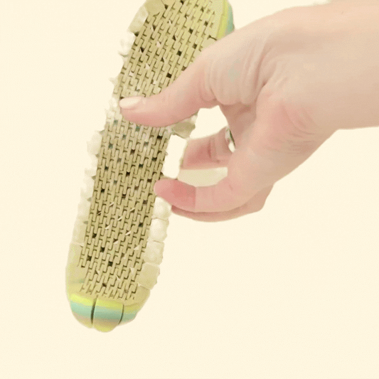 textured mesh stim tool with raised bumps for neurodivergent-friendly regulation