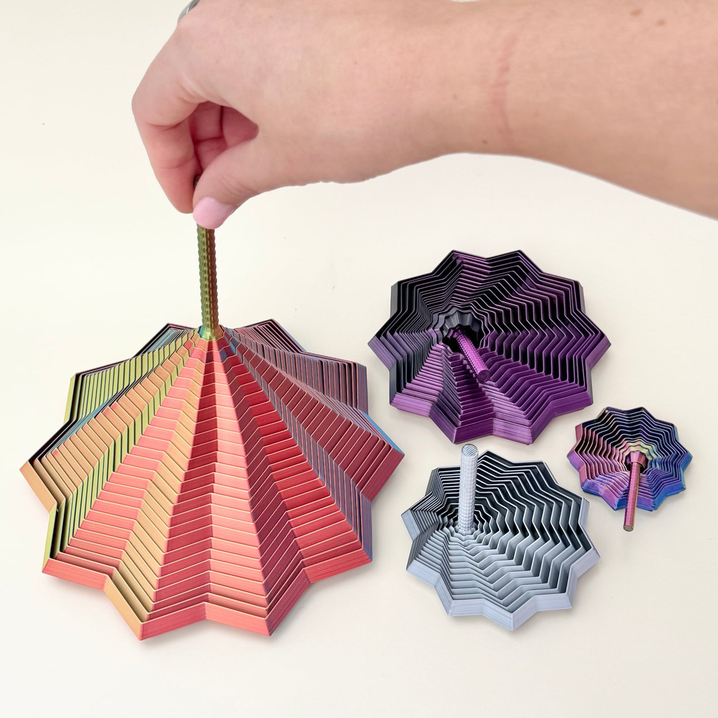 Up-and-down handle motion makes a satisfying zipper-like woosh.
