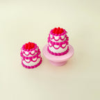 tiny cake-shaped sensory clicker for grounding and everyday fidget breaks
