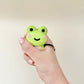 A big tactile clicker fidget made to be worn on the wrist or carried throughout the day
