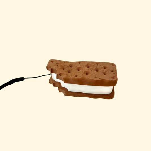 fake food stim toy designed for tactile sensory play and stress relief
