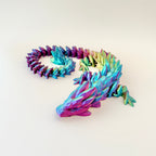Large Crystalborne Dragon with dynamic colour-changing filament and intricate, fully articulated design.