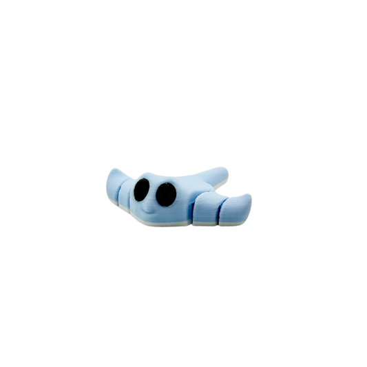 Lightweight sensory fidget with bright pastel tones and smooth feel
