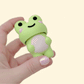 A chunky handheld frog clicker designed for grounding, rhythm and sensory comfort
