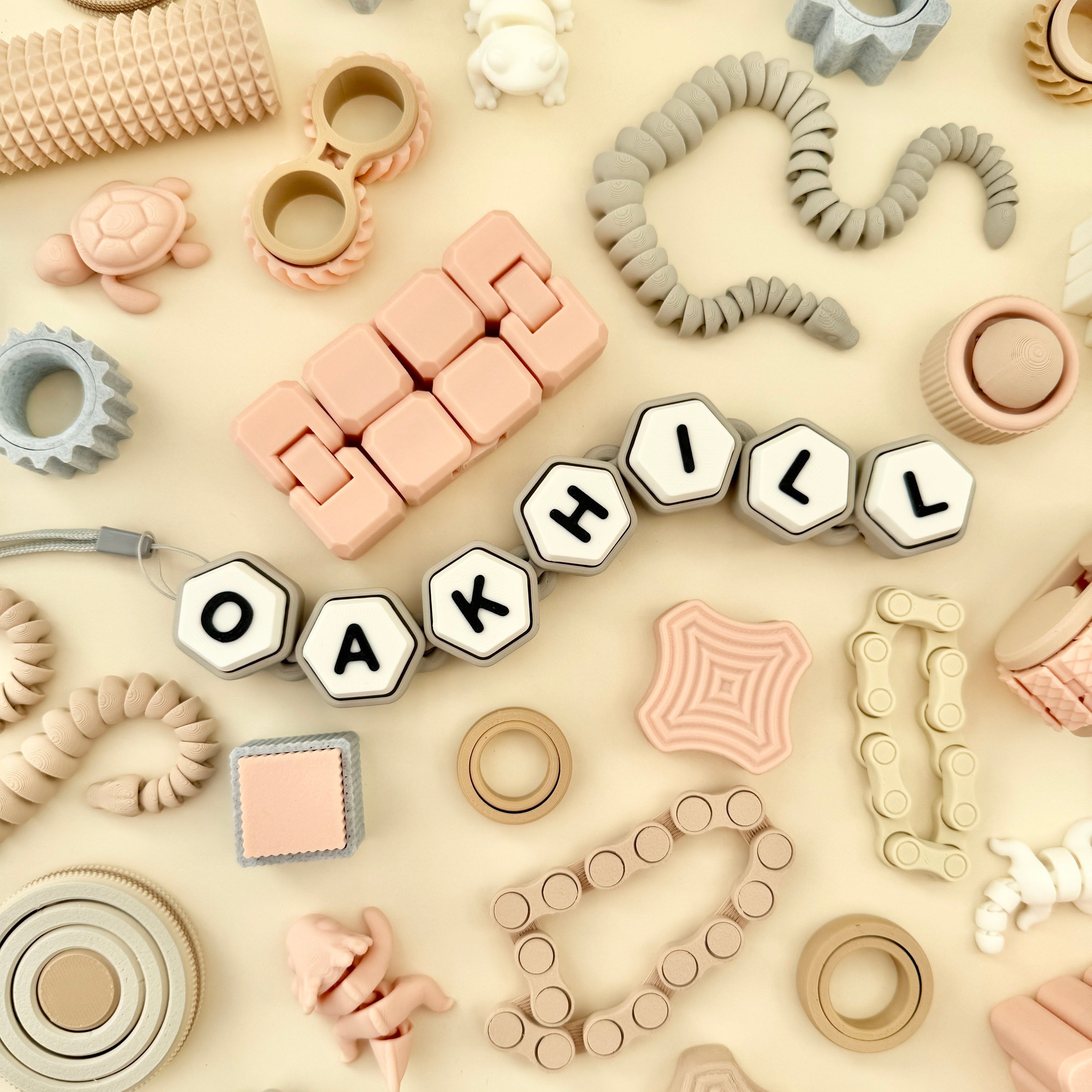 Full classroom pack featuring quiet, portable, and highly durable fidgets, ideal for educational settings.