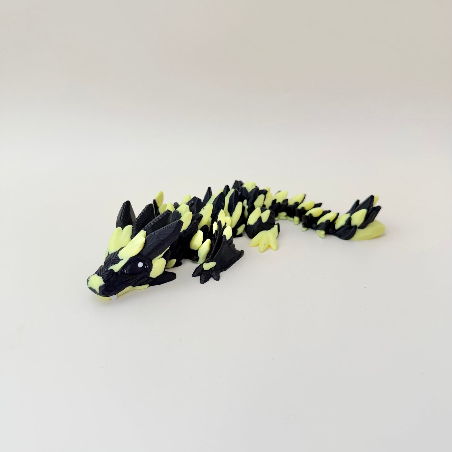 Striking glow colourway for sensory seekers and dragon collectors.