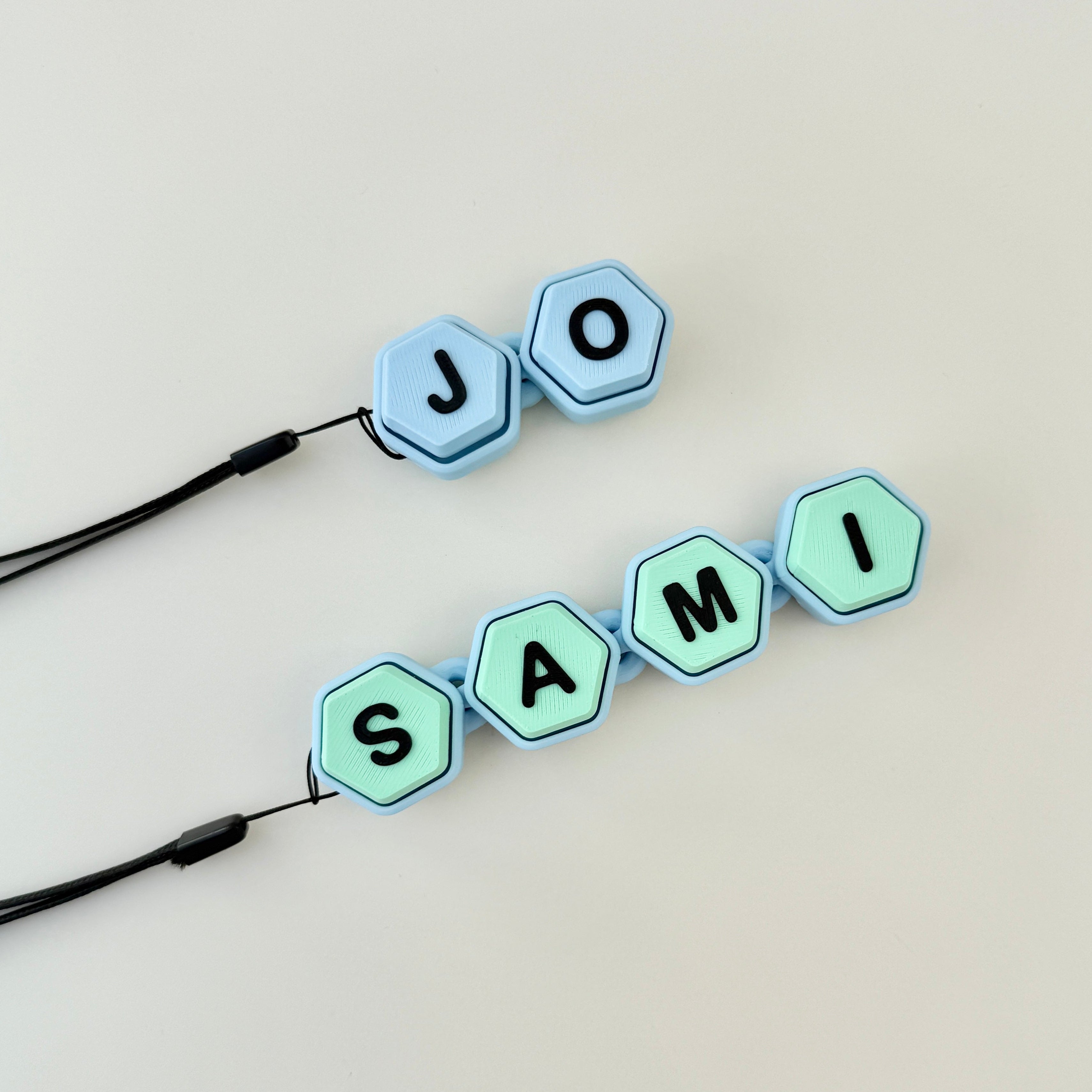 A flexible, portable fidget with keyboard-style clicking action.