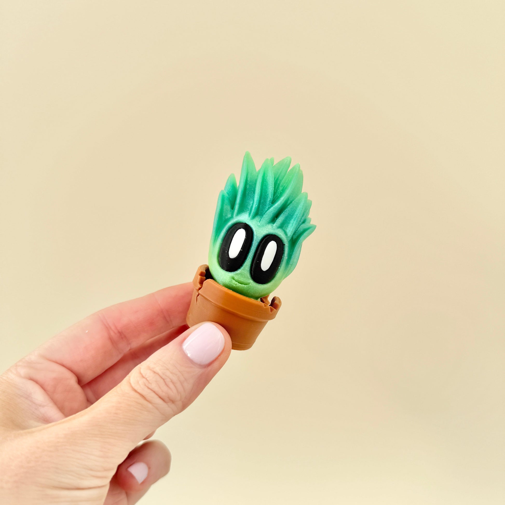 3d printed desk plant decoration, perfect gift for plant lovers
