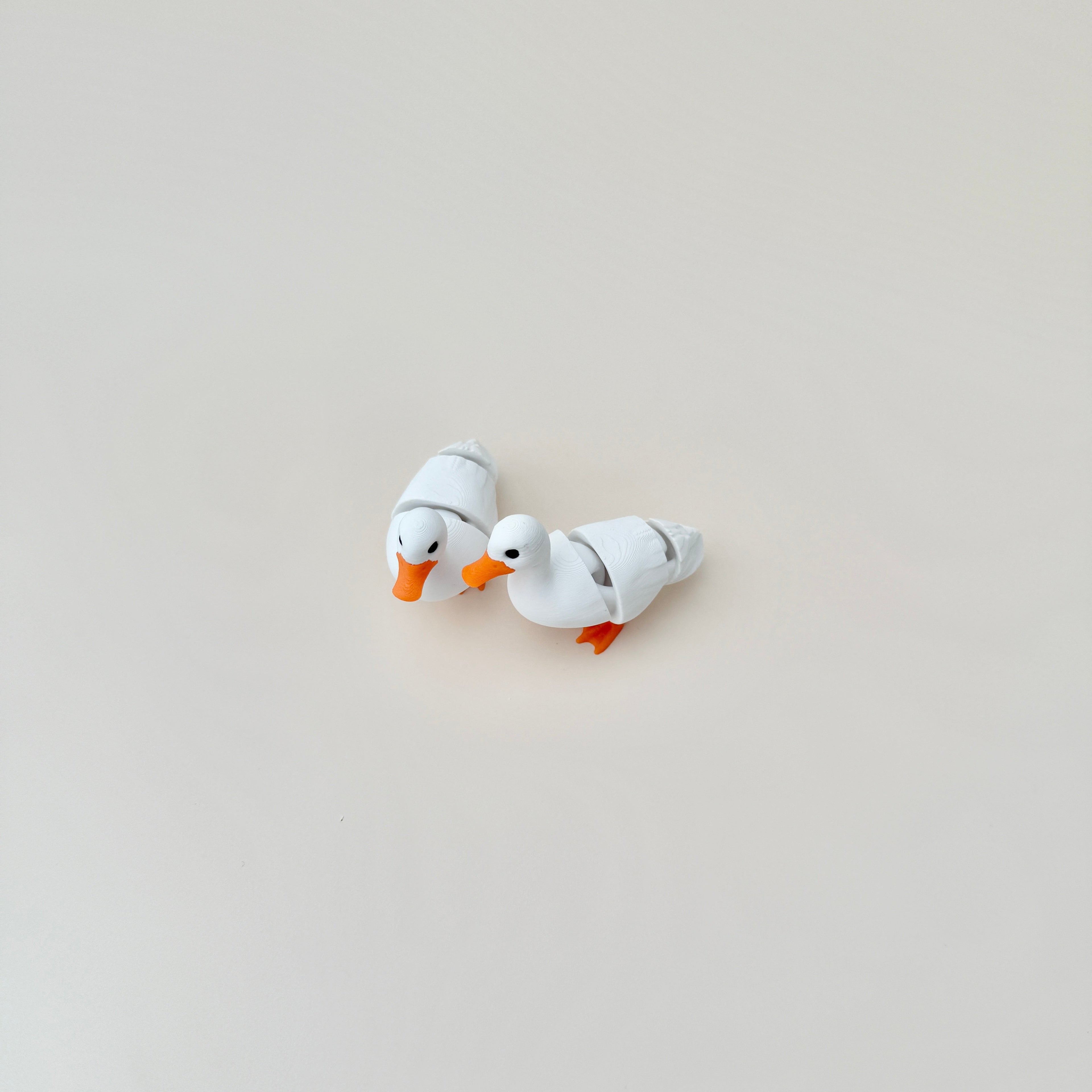 One-of-a-kind duck fidget toy with realistic details, designed for stress relief and sensory enjoyment.

