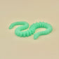 Compact flexible snake fidget with segmented body for smooth bends.
