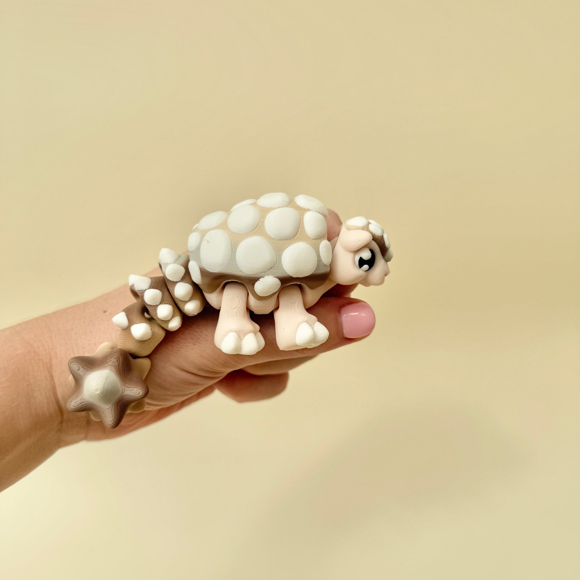 3d printed articulated fidget with tactile surfaces for neurodivergent-friendly stimming