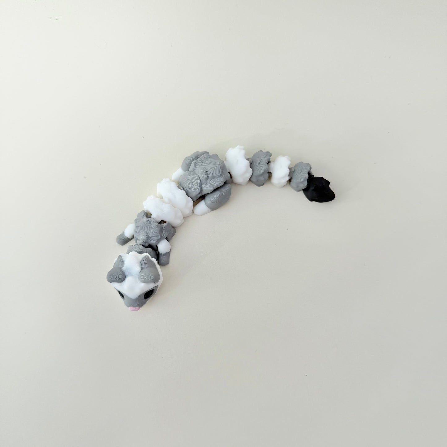 Quiet, bendable ferret fidget designed for older kids and adults; great for study, work or travel.
