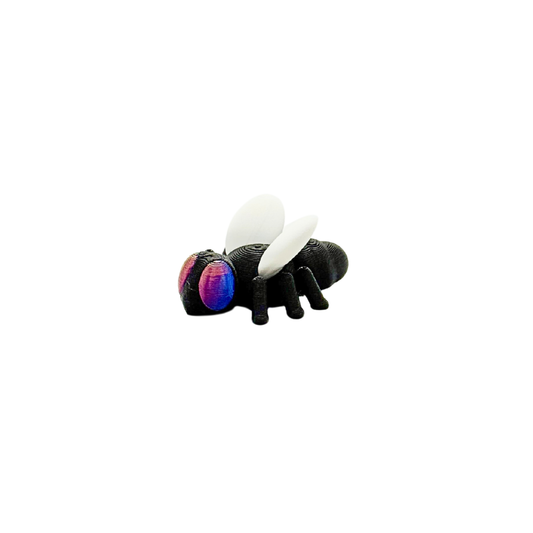 Lightweight collectable with soft colours and whisper-quiet wiggle
