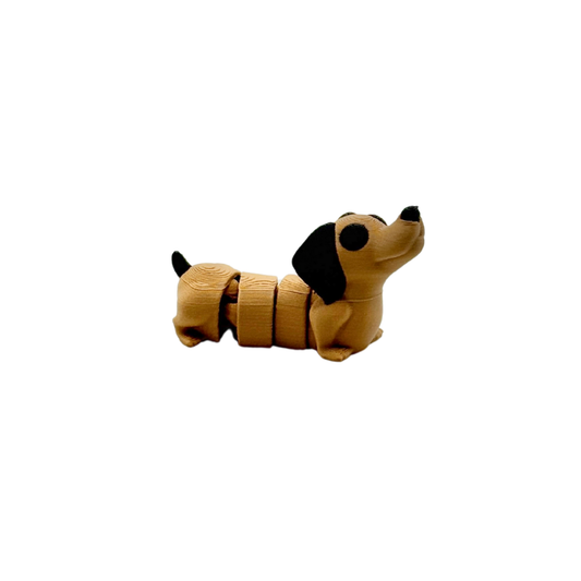 Small stim tool that offers tactile feedback and quiet motion
