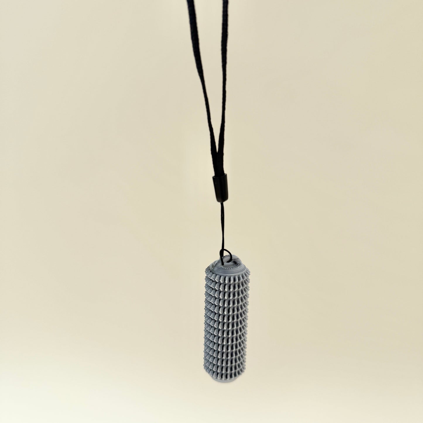 black and white spiky stim for neurodivergent users and collectors
