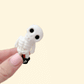 Mini poseable skeleton that’s fun to handle and easy to display during spooky season.