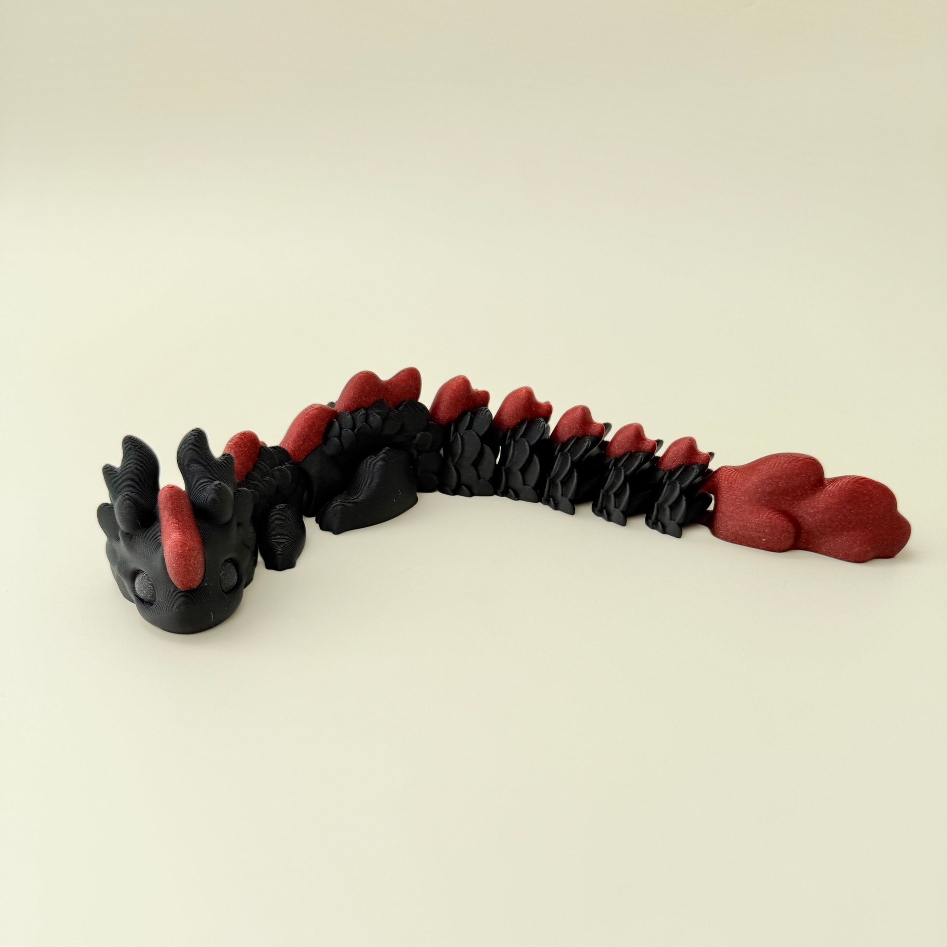 Sensory dragon toy designed for fidgeting, collecting, or desk play
