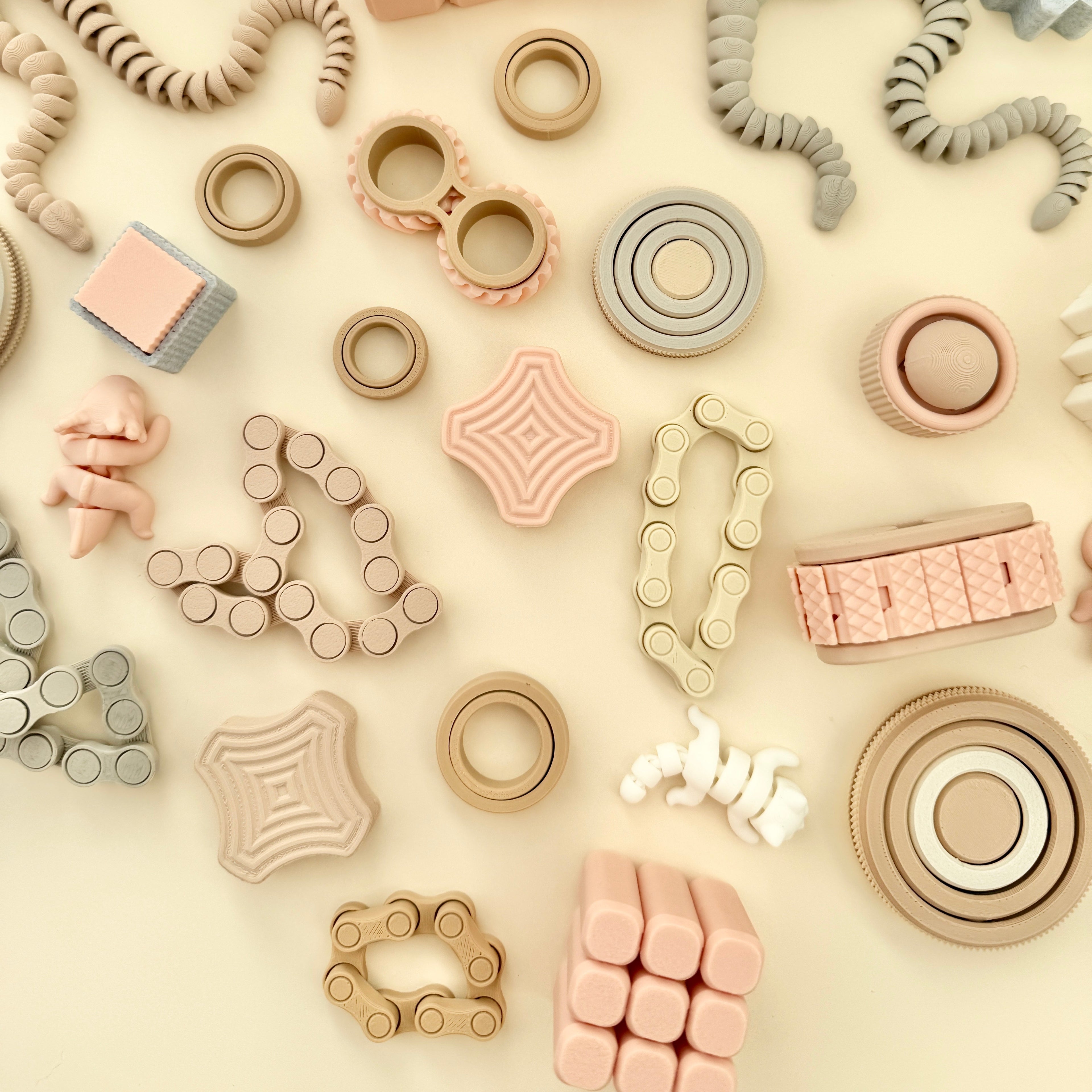 A comprehensive selection of sensory tools and fidgets, perfect for schools and SEN environments.