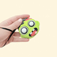 oversized clicker with raised textures and a classic pop sound for sensory use
