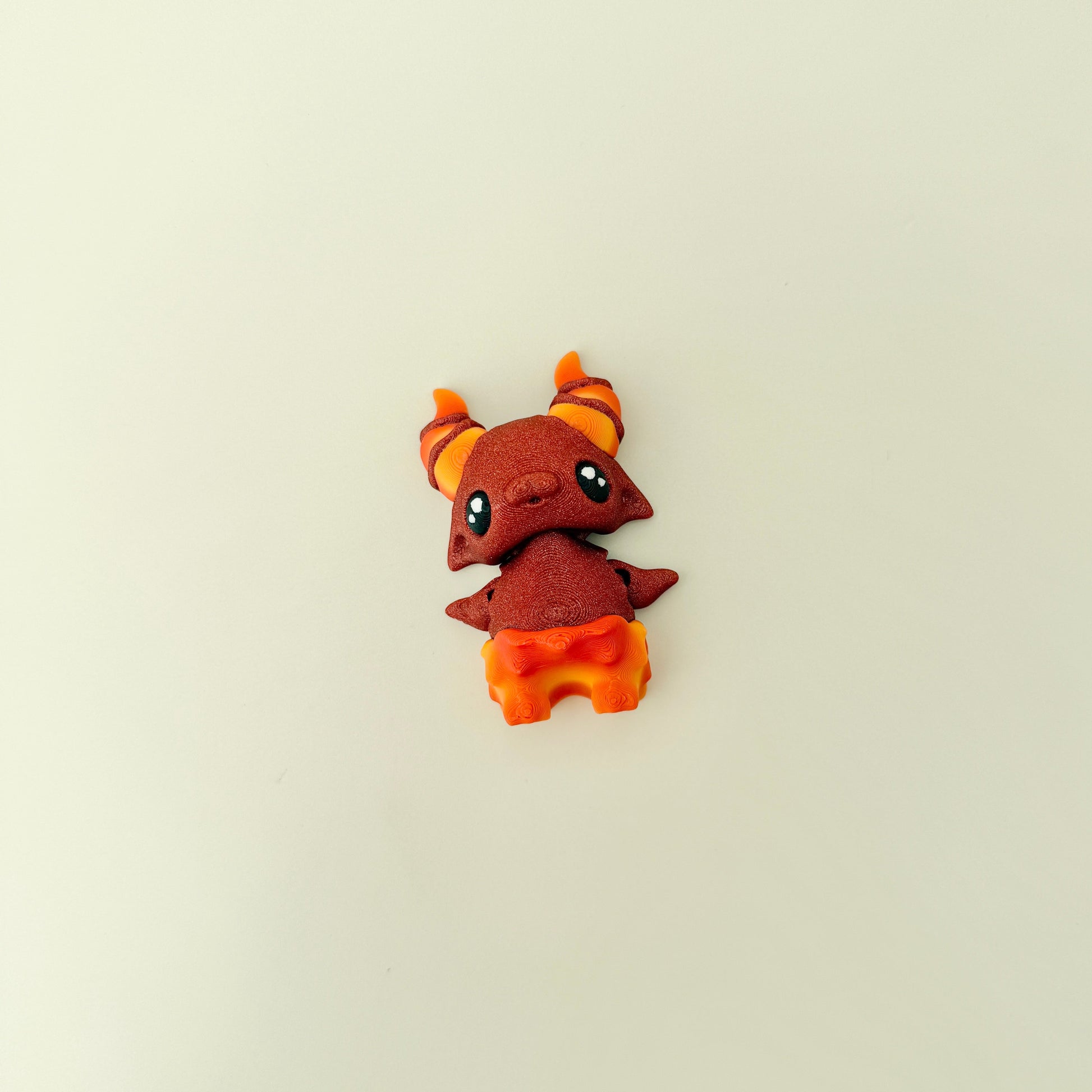 Portable articulated fidget figure with smooth, bendable limbs
