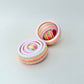 Nested rings rotate smoothly together for controlled, satisfying spins.
