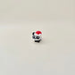 Small festive panda figure with moving parts for quiet hand fidgets.
