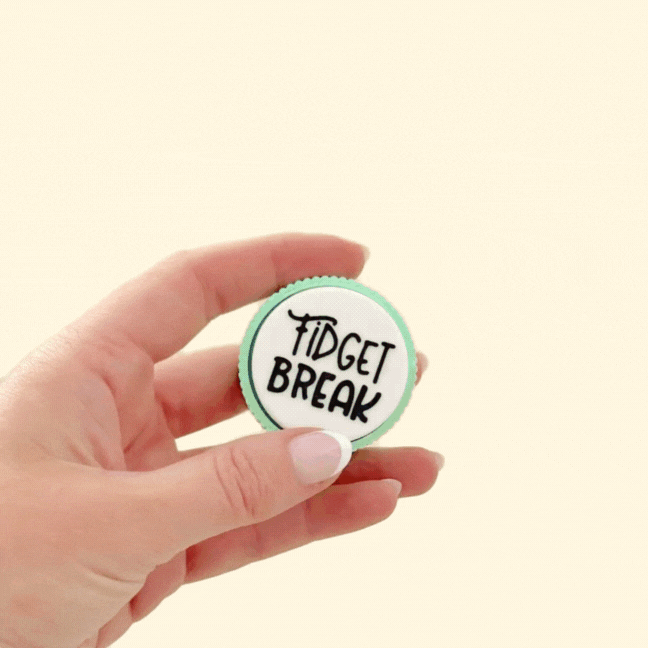 A curated set of fidgets offering a combination of clickers, rollers, spinners, and articulated toys.