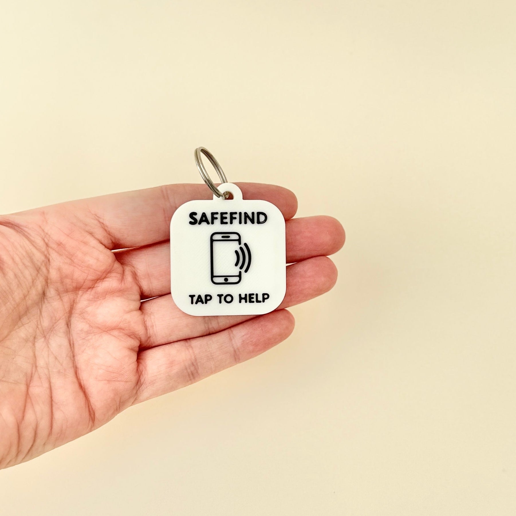 An NFC tag designed to assist individuals with memory needs.
