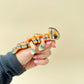 A soothing fidget sea animal with sensory textures and stretch-style movement.
