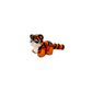 Small fidget with sharper textures; silent motion for discretion
