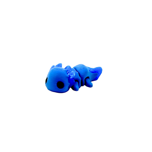 Tiny 3D-printed fidget with quiet wiggle movement for sensory regulation