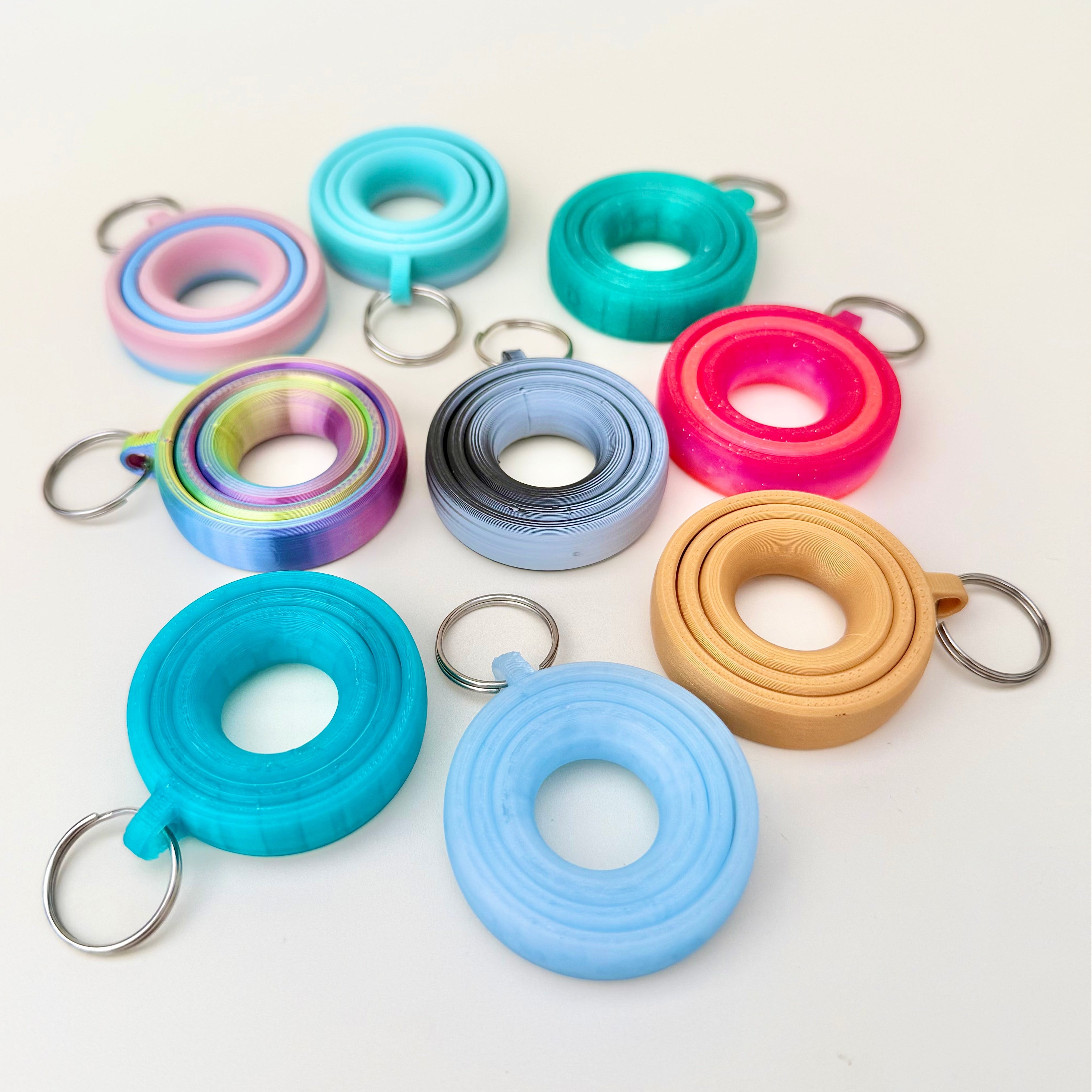 Smooth spinning fidget tool designed for busy hands, quiet movement for work, travel, appointments, and routines.
