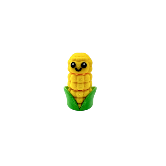 Collectable mini stim with silent movement and tactile detail
