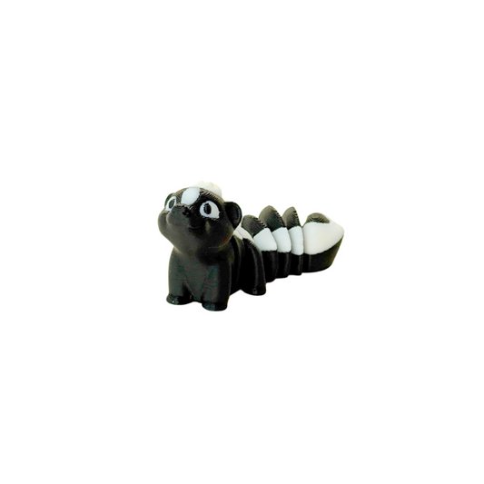 Quiet articulated fidget for sensory regulation and focus
