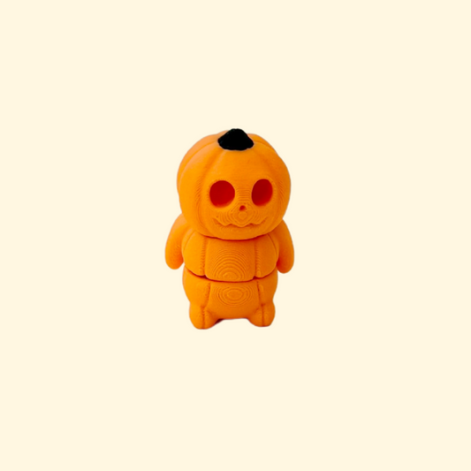 mini pumpkin stim toy for stress relief and focus
