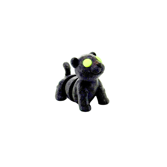 Travel-friendly fidget with gentle articulation for calm stimming
