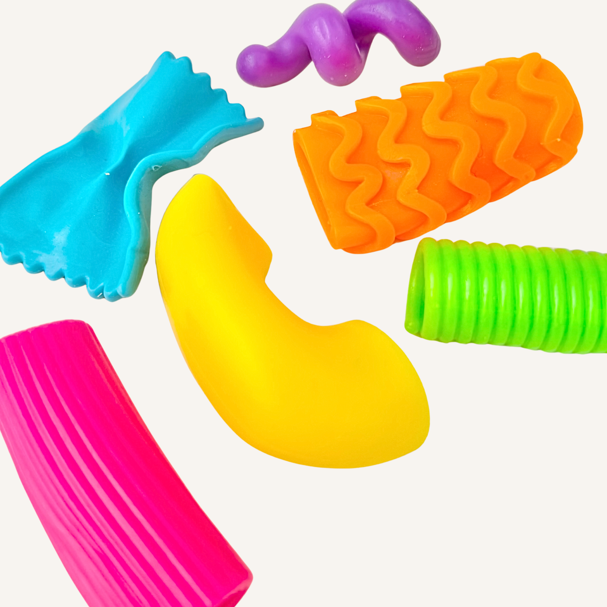 Low-noise textured fidget set designed for subtle hand movement, tracing and everyday sensory support.
