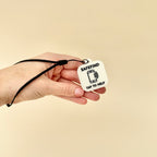 A durable and functional keyring with NFC technology for programming contact details or locations.