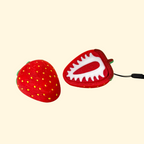 chunky strawberry slice fidget with textured details for neurodivergent users
